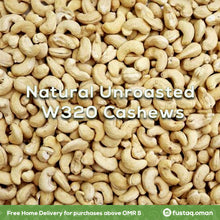 Load image into Gallery viewer, Natural Unroasted  Small Size W320 Grade Cashews