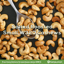 Load image into Gallery viewer, Salted Roasted  Small Size W320 Grade Cashews
