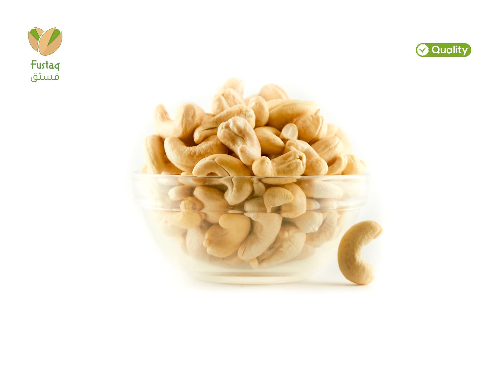 Natural Unroasted Small Size W320 Grade Cashews – Fustaq